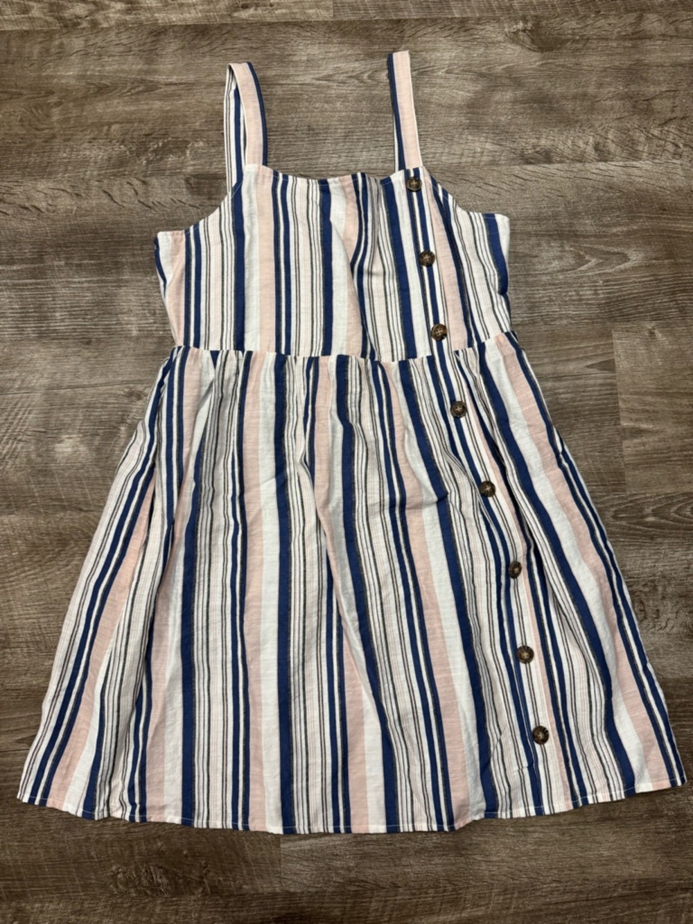 IJOAH Striped Summer Mini Dress Size Small